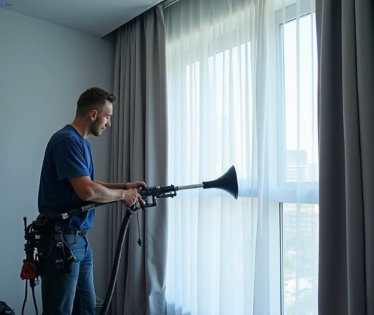 Professional curtain stain removal process equipment Matty Curtain Cleaning bungaree-vic