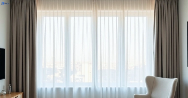 Freshly steam cleaned curtains in bungaree-vic QLD